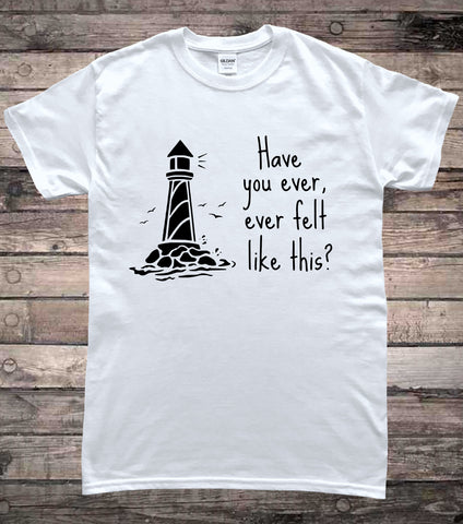 Twist Lighthouse 90s TV Mens T-Shirt