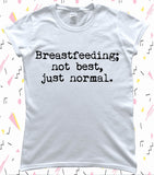 Breastfeeding Normal World Breastfeeding Week T-Shirt