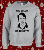 Mark Peep Show No Turkey Christmas Sweater Jumper