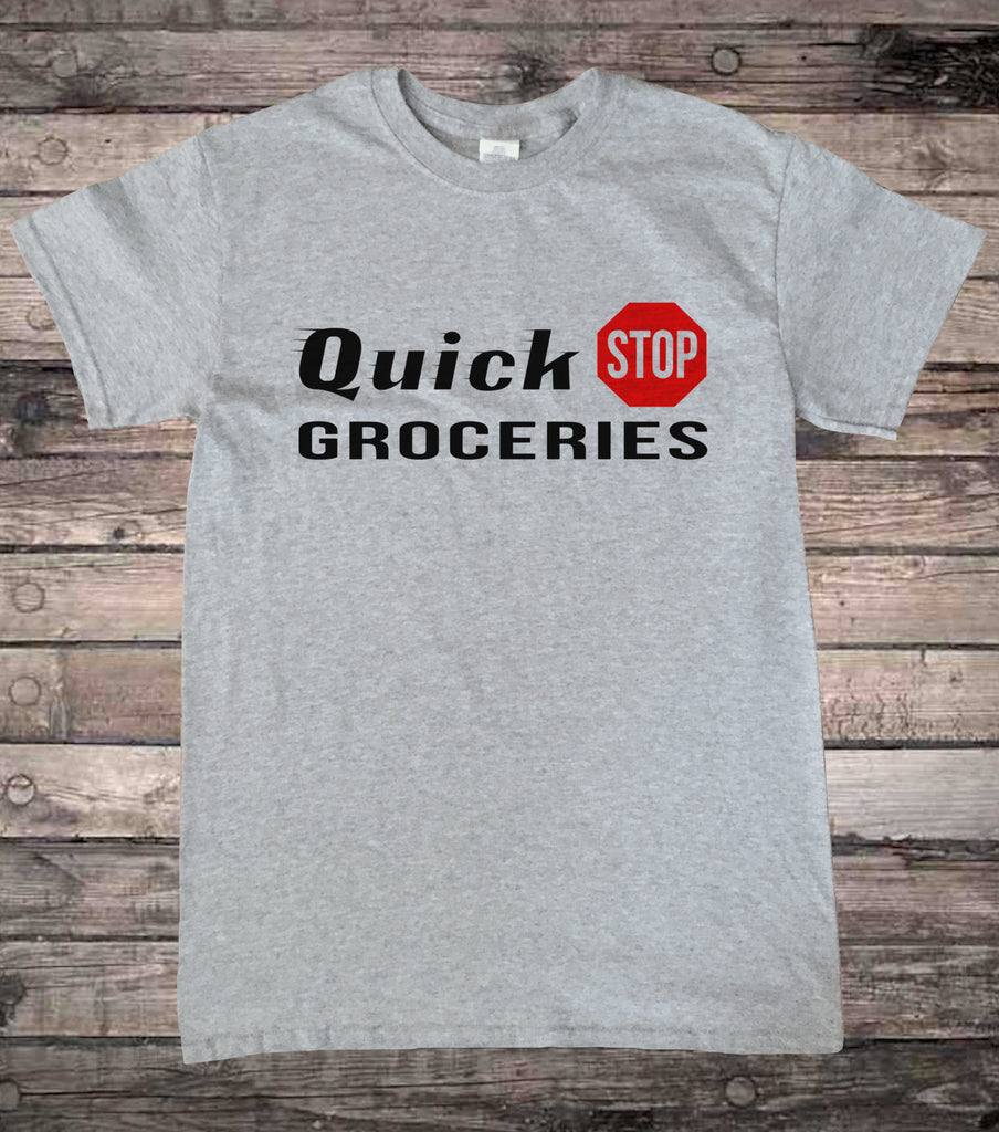 Quick Stop Groceries Clerk T-Shirt