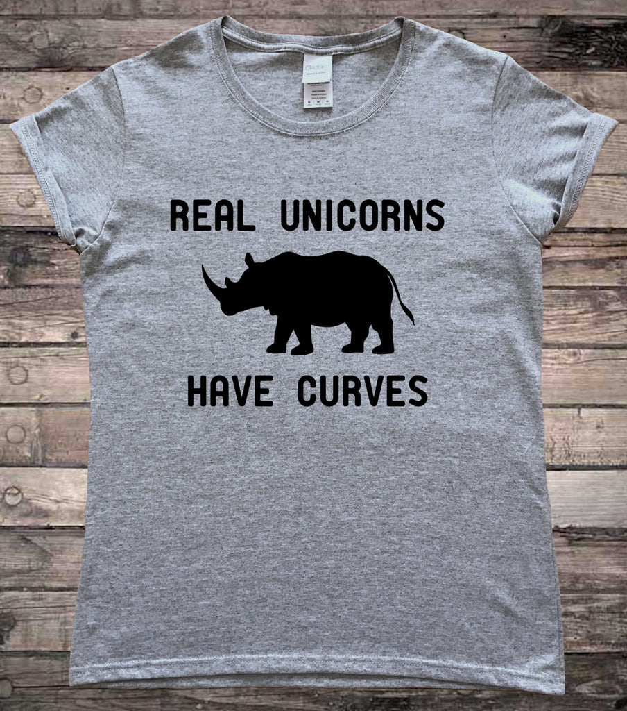 Unicorns Have Curves Body Positive T-Shirt