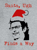 Jeff Goldblum Santa Uh Finds a Way Christmas Sweater Jumper