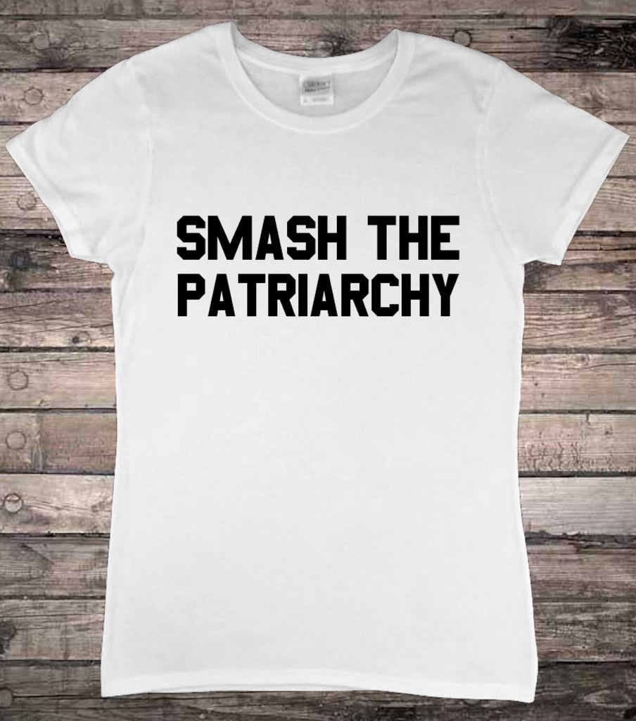 Feminist Smash The Patriarchy Feminism Ladies T-Shirt
