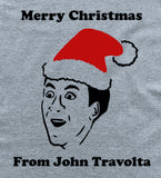 Nicolas Nic Cage John Travolta Funny Christmas Sweater Jumper