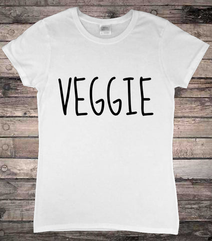 Veggie Slogan Vegetarian T-Shirt