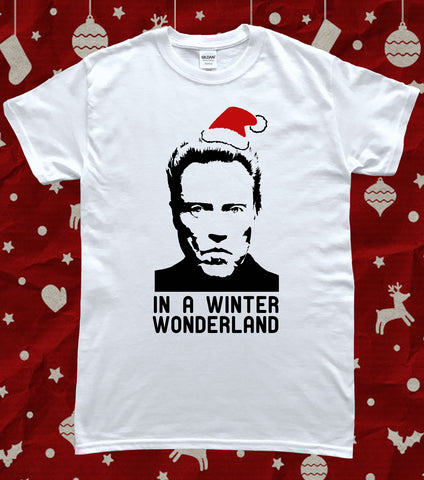 Christmas Christopher Walken Winter Wonderland T-Shirt