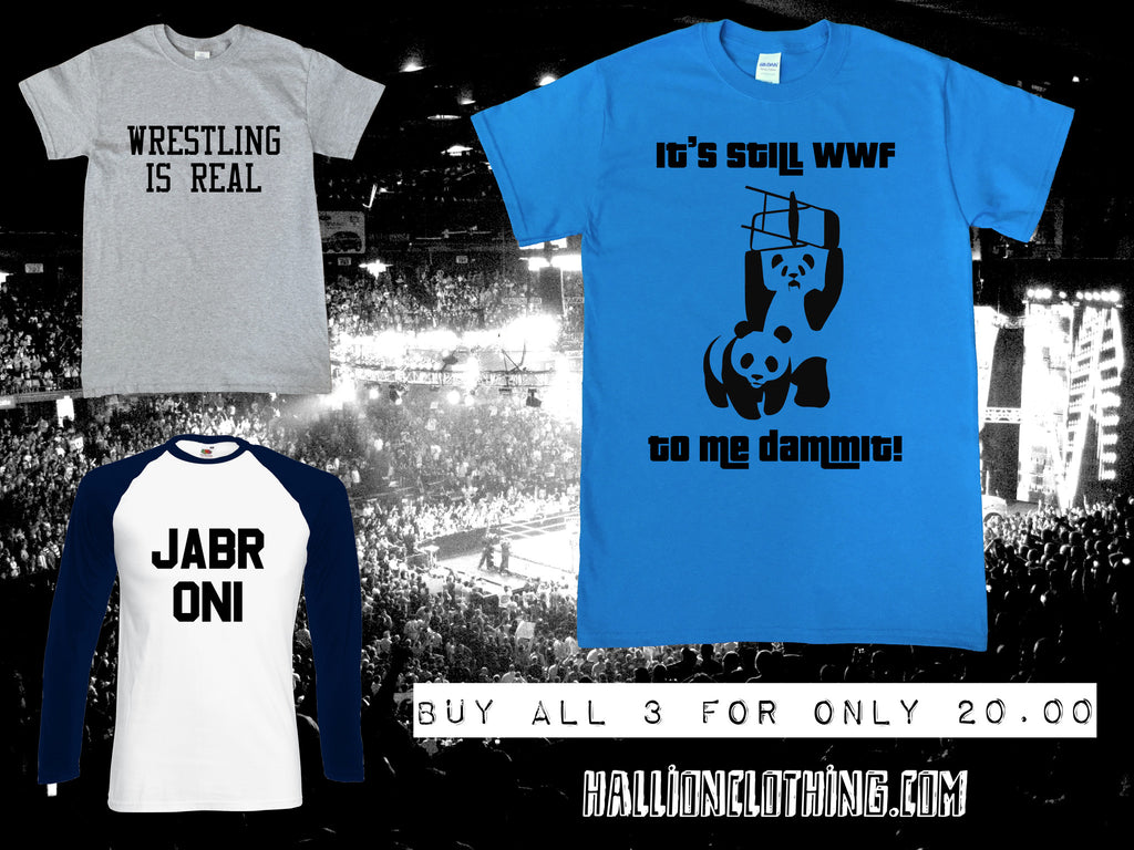Wrestling 3 T-Shirt Deal